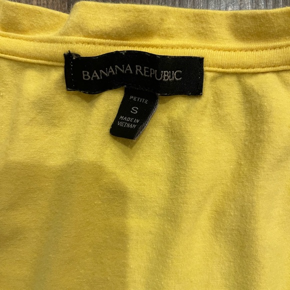 Banana Republic Yellow Sleeveless Maxi Dress - Picture 2 of 2